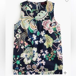 J. Crew Sleeveless tank in Liberty Josephine floral. Size XS.